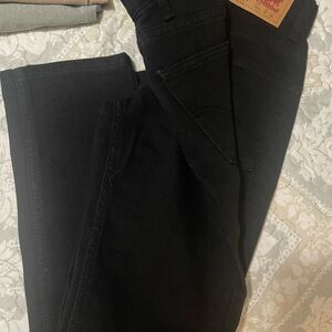 Levi's Black Kids' Jeans - Classic Five-Pocket Style